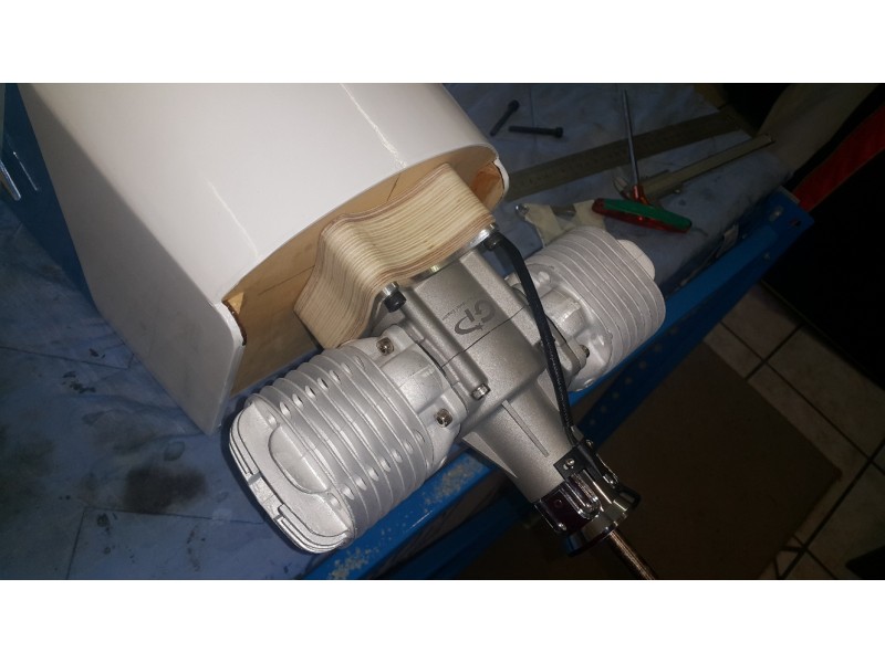 GP 123cc 3.2mm Ply Engine mount Blocks